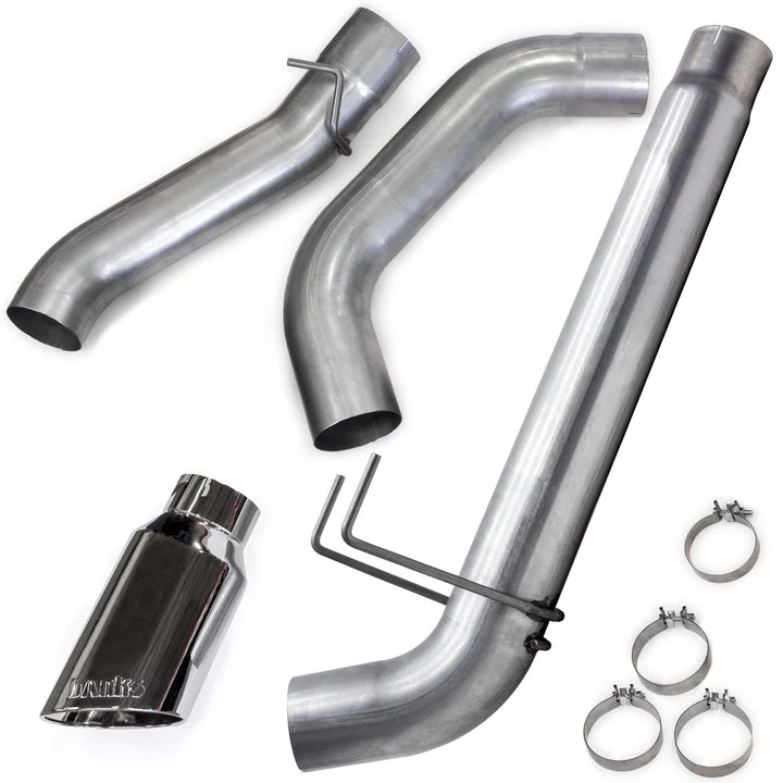 Monster Exhaust System for 19-24 Ram 3500 6.7L Cummins Crew Cab Long Bed (DRW) Chrome-Plated Stainless Tip Banks Power 49808 - Image 2