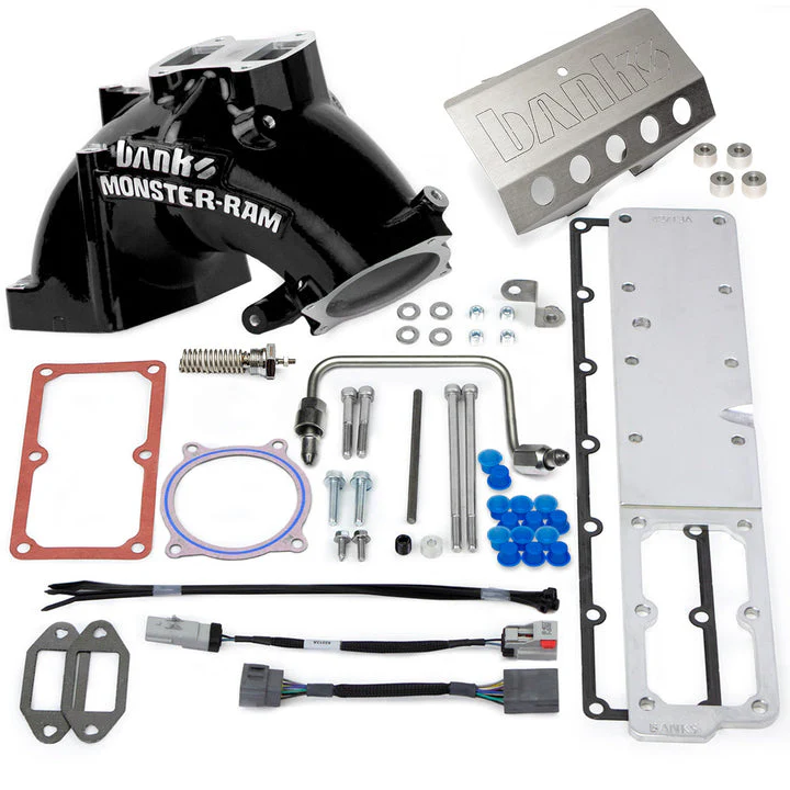 Monster-Ram Intake System for 07.5-12 Dodge Ram 2500/3500 6.7L Cummins Black Powdercoat Banks Power (EXPECT ORDER TO SHIP IN 1-2 WEEKS.) 42797-B - Image 2