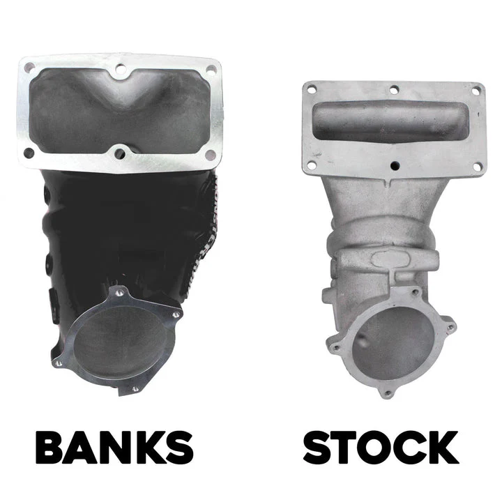 Monster-Ram Intake System for 13-18 Dodge Ram 2500/3500 6.7L Cummins Black Powdercoat Banks Power 42798-B - Image 4