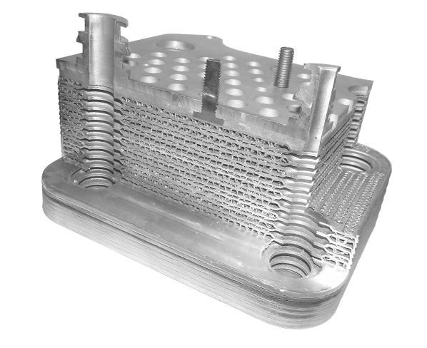 Oil Cooler Only Ford 6.0L 03-07 PPE Diesel 314030300 - Image 2