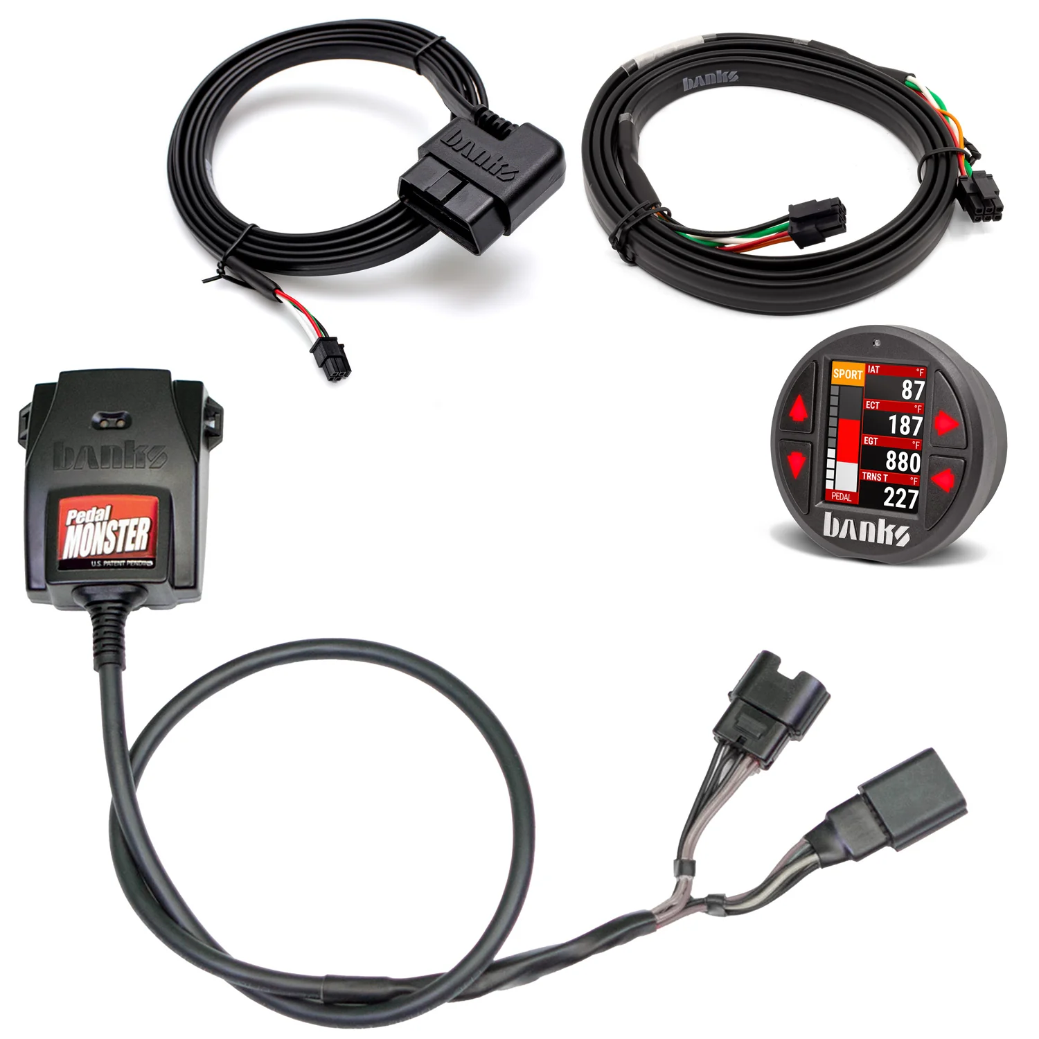 PedalMonster Throttle Sensitivity Booster, Standalone and iDash Kits for 2006-2007 CHEVY/GMC 2500/3500 CLASSIC BODY Banks Power 64317-P - Image 2