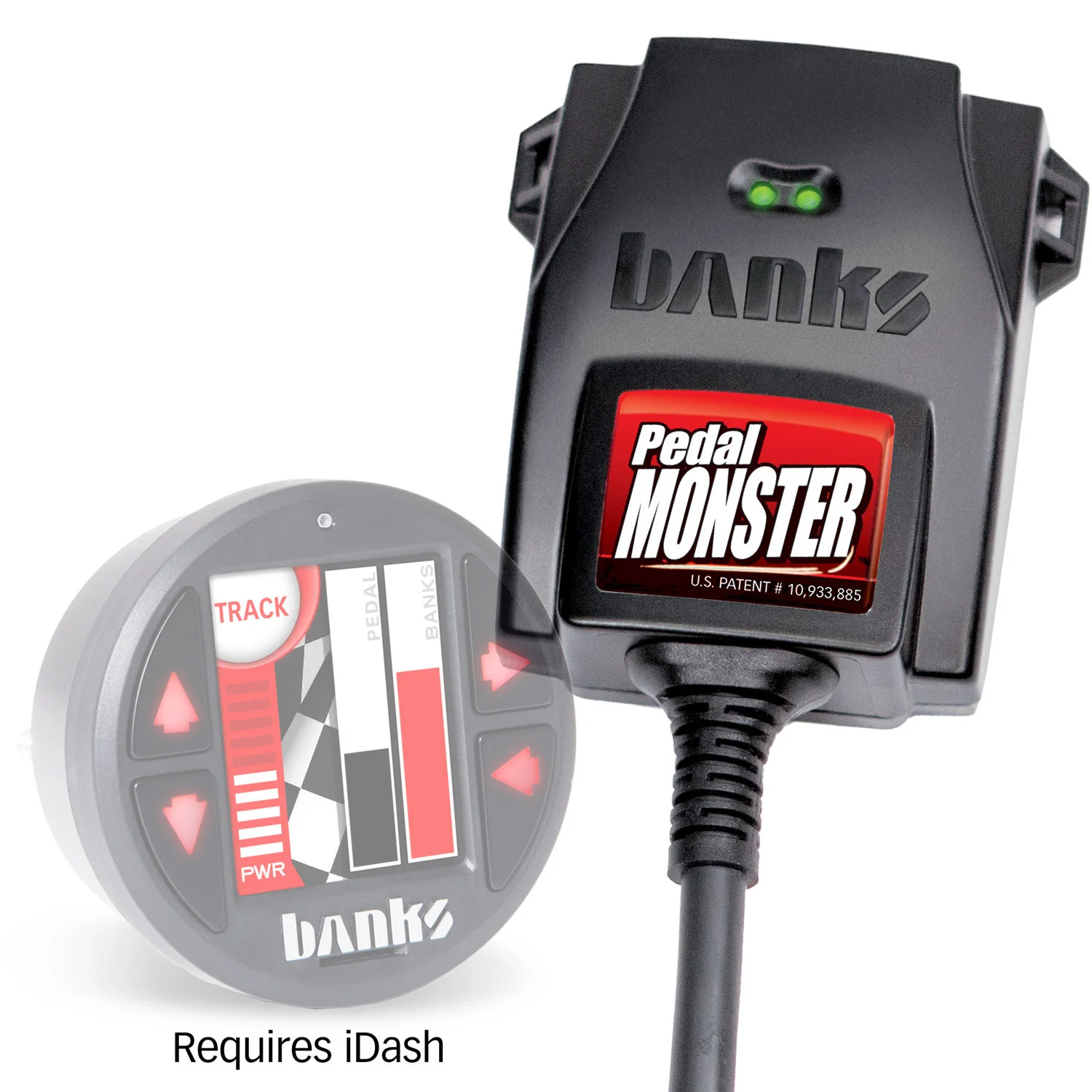 PedalMonster Throttle Sensitivity Booster Use with Existing iDash and/or Derringer for Lexus, Mazda, Toyota Banks Power 64346