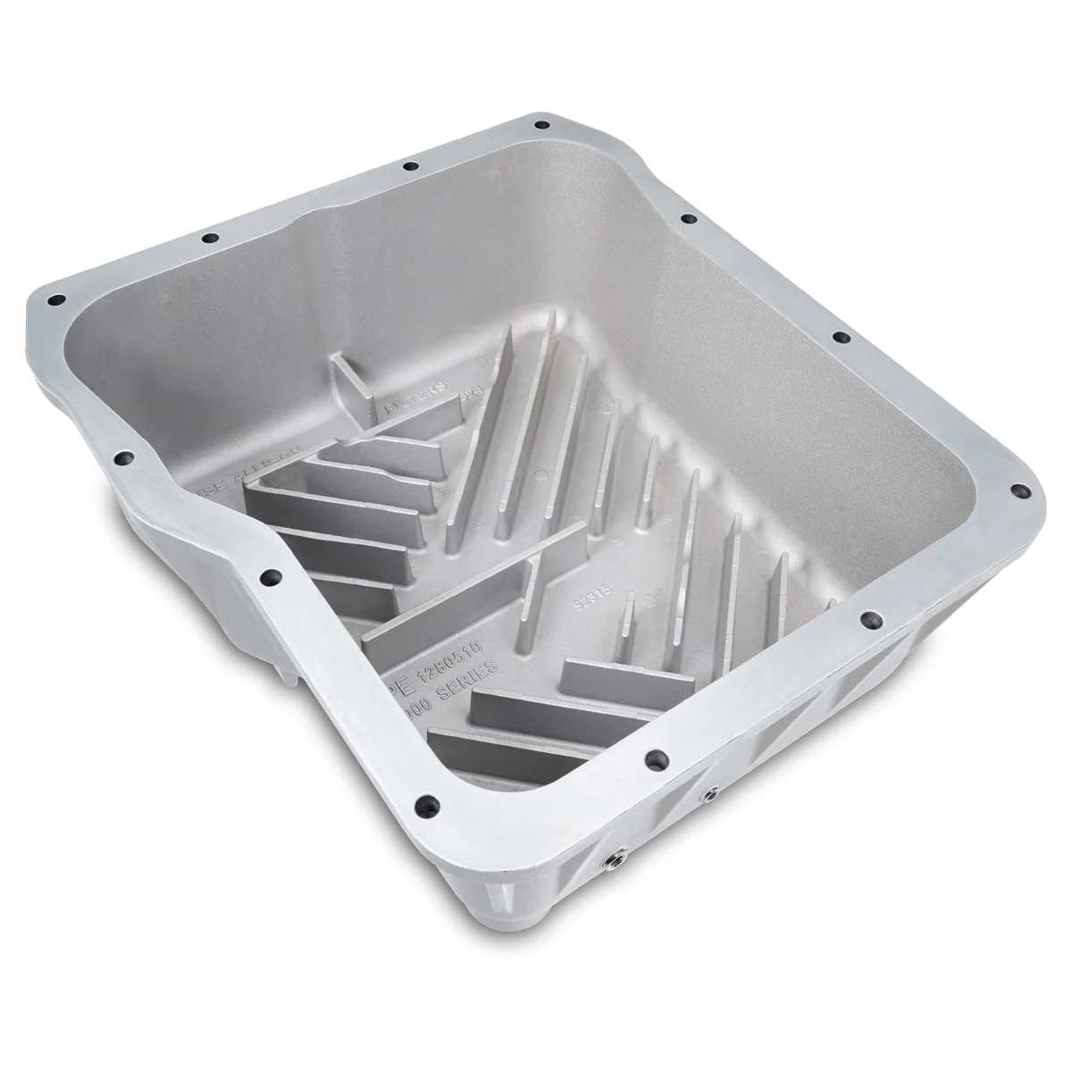 PPE Deep Transmission Pan GM Allison 1000 And 2000 Series 1000 And 2000 Series Brushed PPE Diesel 128051010 - Image 2