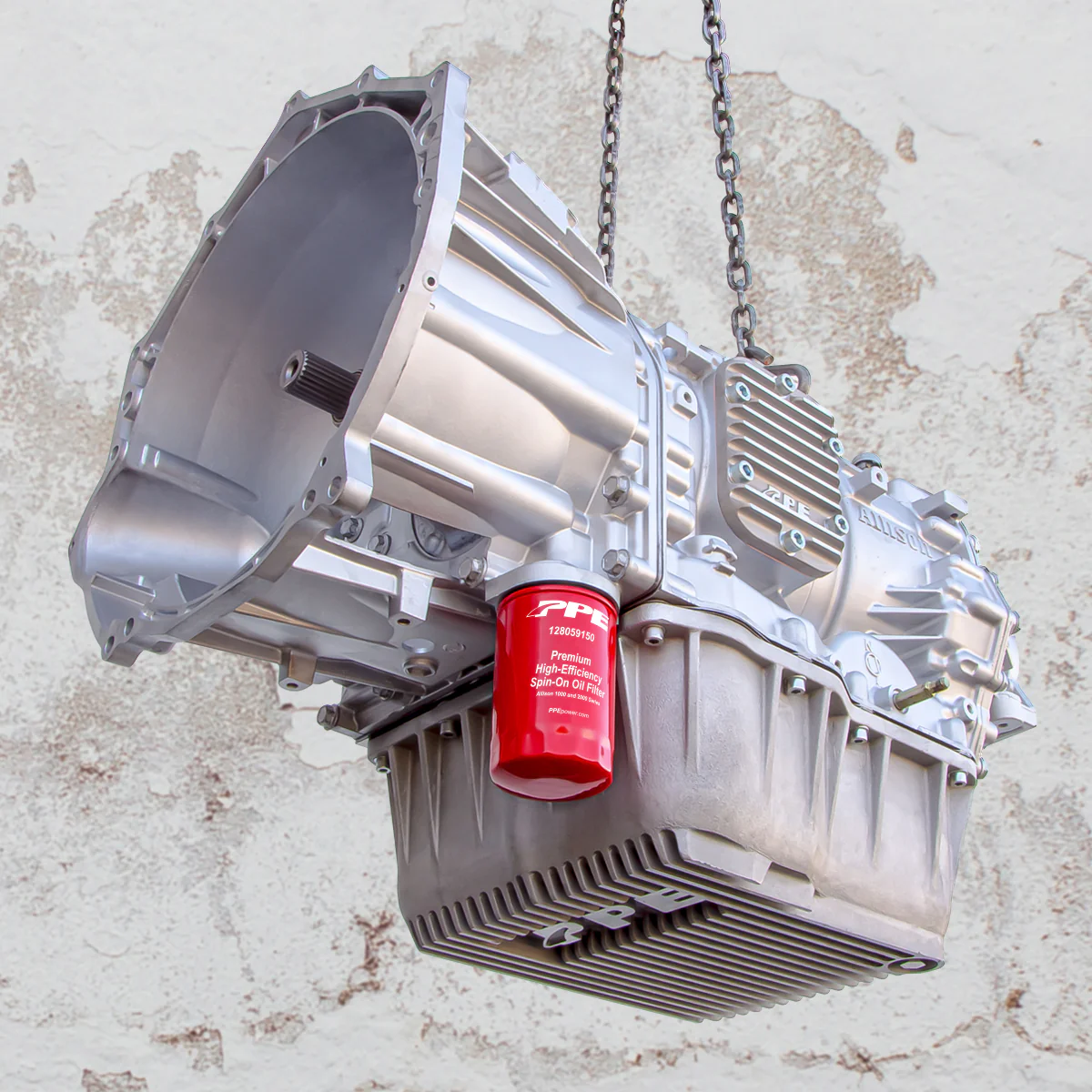 PPE Deep Transmission Pan GM Allison 1000 And 2000 Series 1000 And 2000 Series Brushed PPE Diesel 128051010 - Image 6