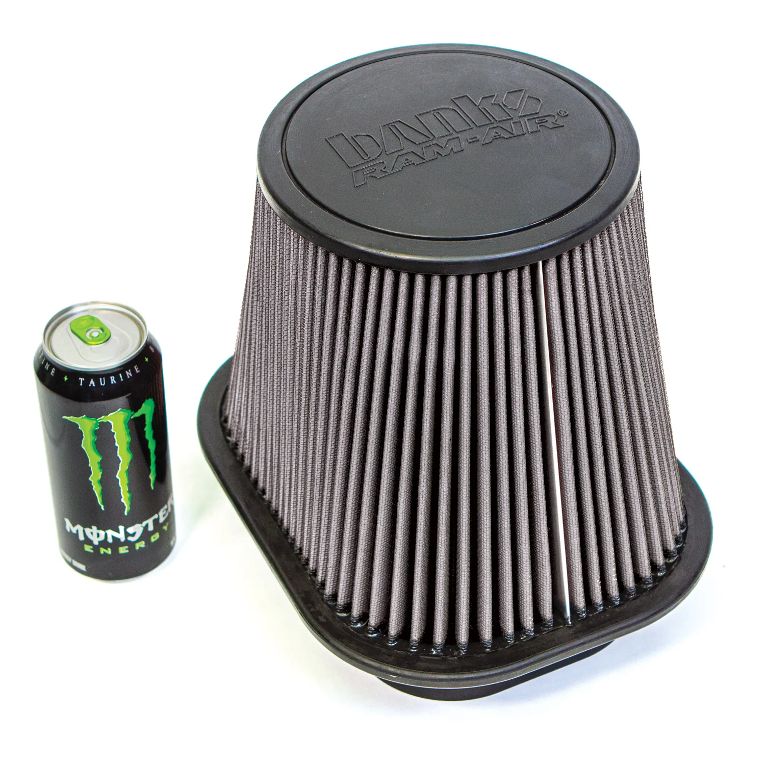 Ram Air Dry Filter Cold Air Intake System for 17-19 Ford F250/F350/F450 6.7L Power Stroke Banks Power 41890-D - Image 3