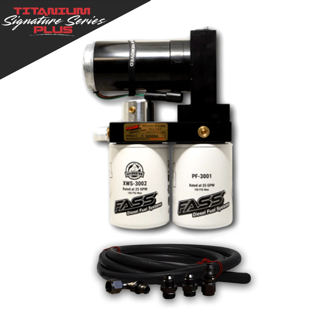 Titanium Signature Series Plus Fuel System for 2019-2020 Dodge RAM Cummins 6.7L (900-1200hp) FASS TSPD12250G