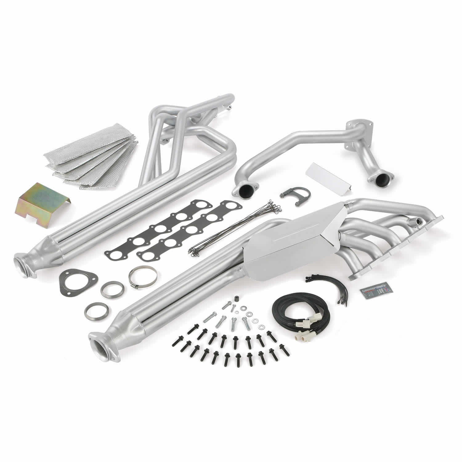 Torque Tube Exhaust Header System 11-15 Ford 6.8L Class-A Motorhome Banks Power 49175