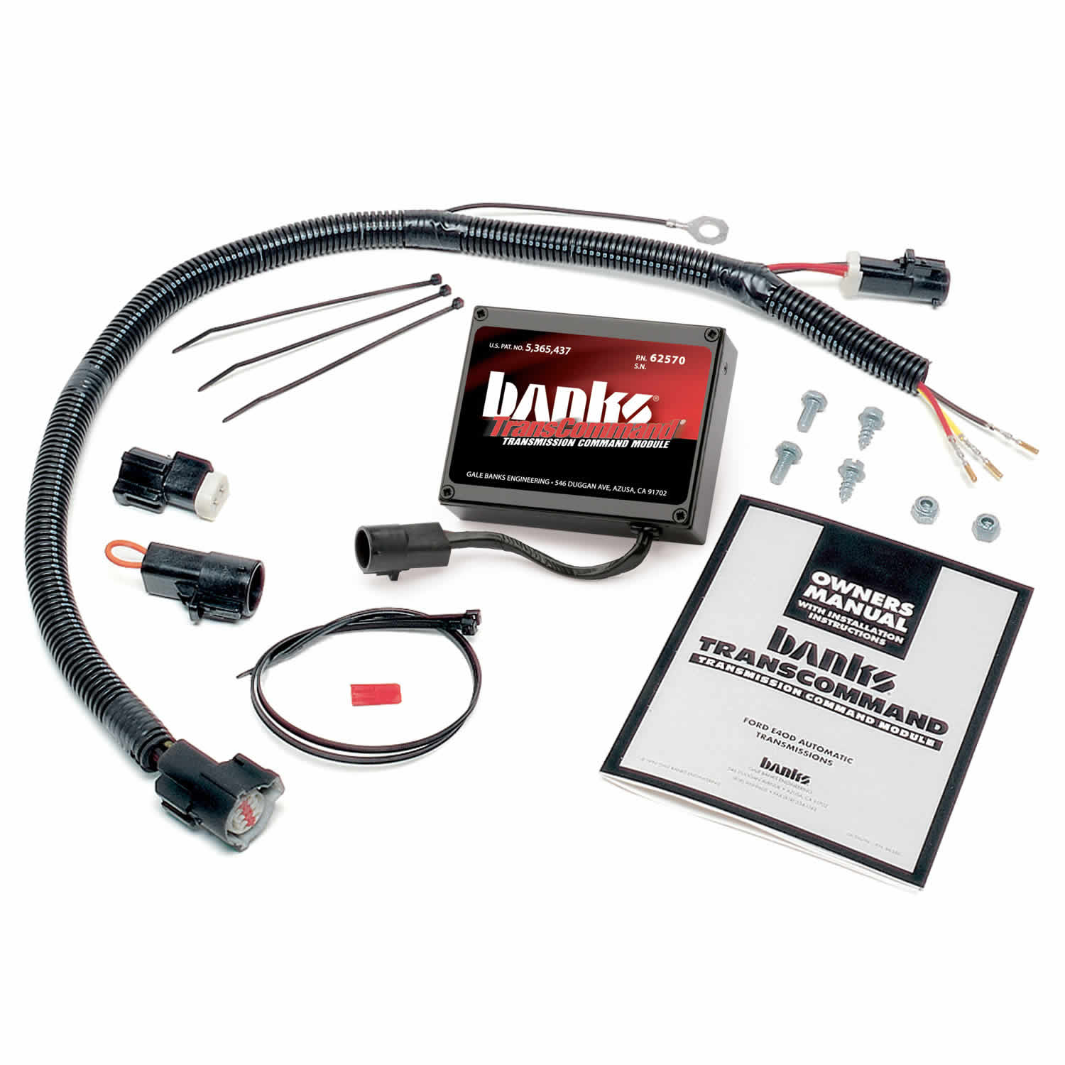 Transcommand Automatic Transmission Management Computer 89-98 Ford E4OD Automatic Transmission Banks Power 62560