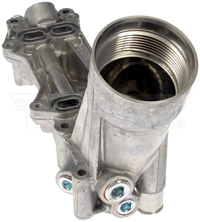 Upgraded Aluminum Engine Oil Filter Housing With Oil Cooler And Filter (Dorman OE FIX) - Image 3