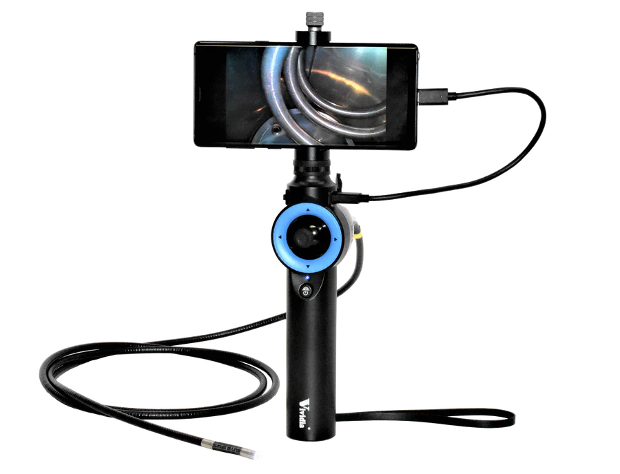 Vividia ME-610i/ME-620i 6mm Flexible Joystick Borescope for iOS - Image 5