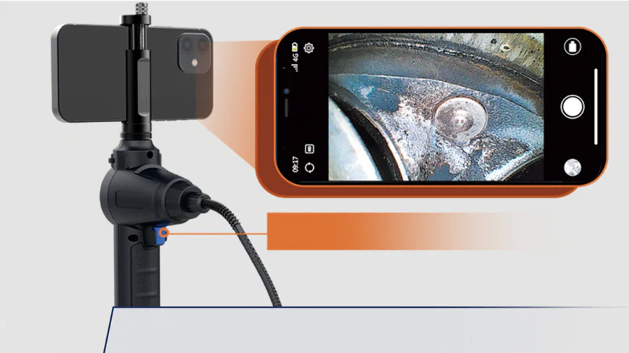 Vividia ME-610i/ME-620i 6mm Flexible Joystick Borescope for iOS - Image 7